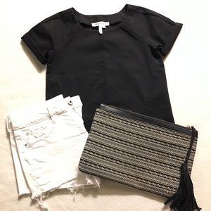 BCBG Side Zipped Top